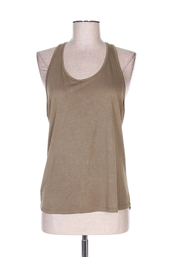 school rag t-shirts femme de couleur vert
