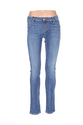 school rag jeans femme de couleur bleu