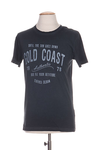 tiffosi t-shirts homme de couleur bleu
