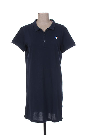 teddy smith robes fille de couleur bleu