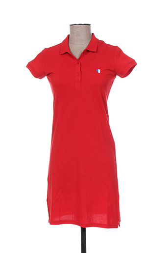 teddy smith robes fille de couleur rouge