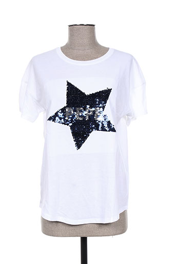pepe jeans t-shirts fille de couleur blanc