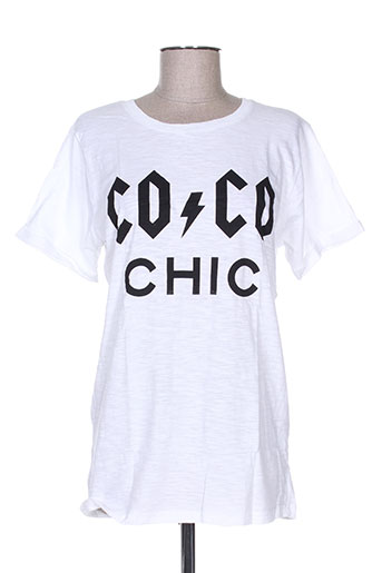 my t-shirt life is a circus t-shirts femme de couleur blanc