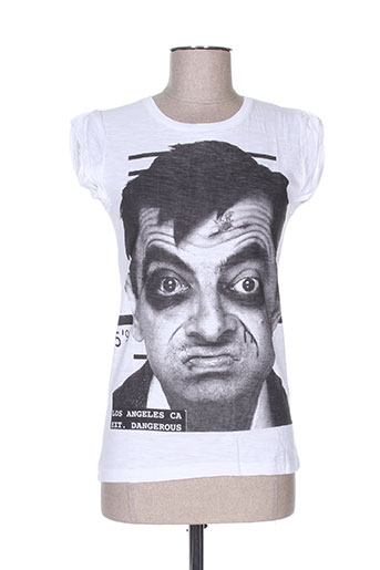 my t-shirt life is a circus t-shirts femme de couleur blanc