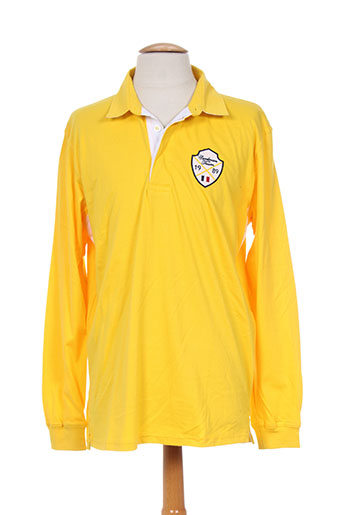 cordovan t-shirts homme de couleur jaune