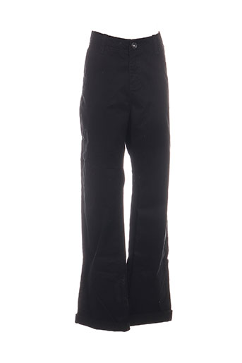 mexx pantalons garçon de couleur noir