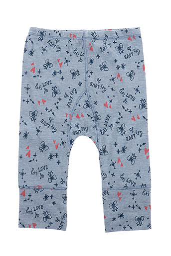 mexx pantalons fille de couleur bleu