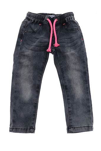 3 pommes pantalons fille de couleur gris