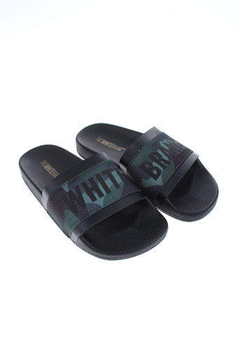 thewhitebrand chaussures garçon de couleur noir