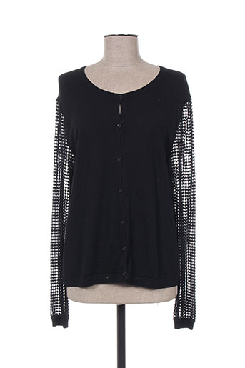 gerard darel gilets femme de couleur noir