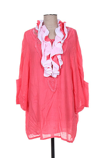piment rouge tuniques femme de couleur rouge
