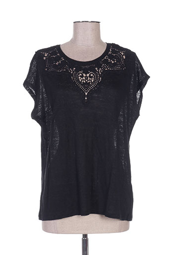 pablo gerard darel t-shirts femme de couleur noir