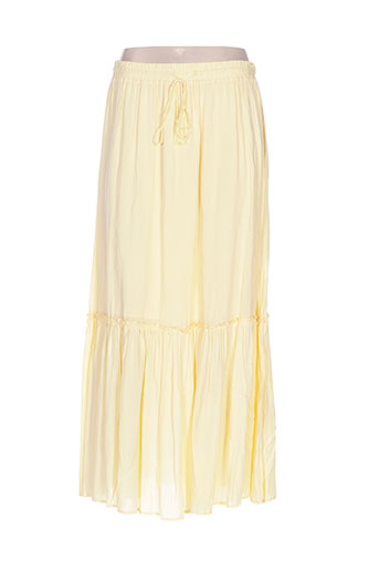 jubylee jupes femme de couleur jaune