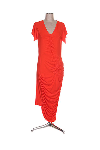isabel de pedro robes femme de couleur rouge