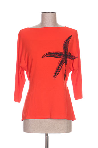isabel de pedro t-shirts femme de couleur rouge