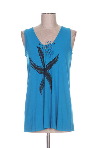 isabel de pedro t-shirts femme de couleur bleu