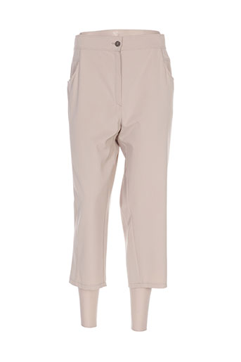 k'tendances pantacourts femme de couleur beige