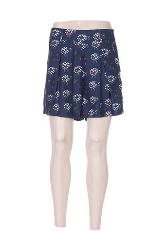 missing johnny shorts / bermudas femme de couleur bleu