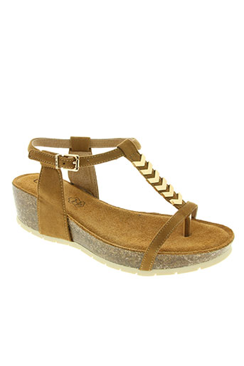 les p'tites bombes chaussures femme de couleur marron