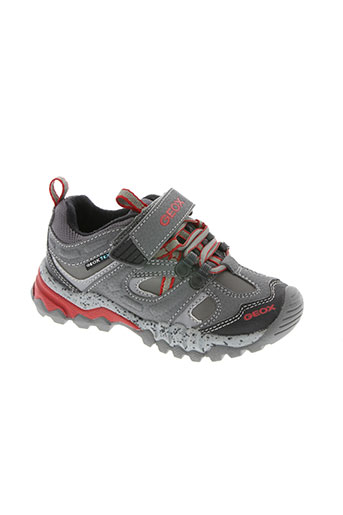 geox chaussures garçon de couleur gris