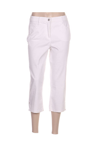 lebek pantacourts femme de couleur blanc