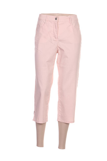 lebek pantacourts femme de couleur rose