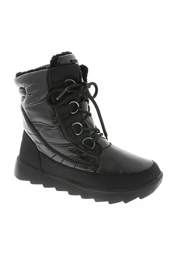skechers chaussures femme de couleur noir