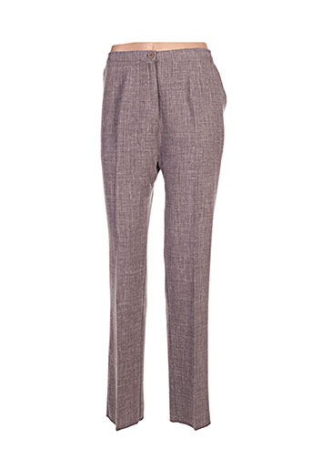 griffon pantalons femme de couleur marron