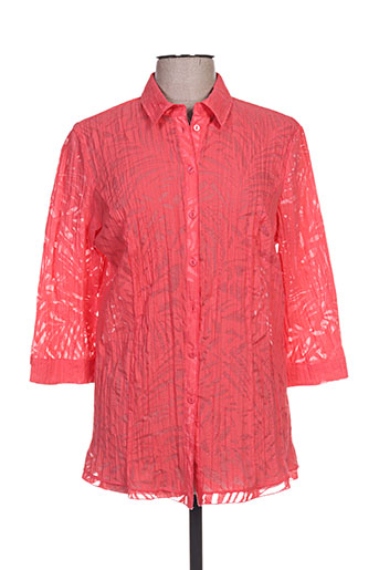 my way chemises femme de couleur rouge