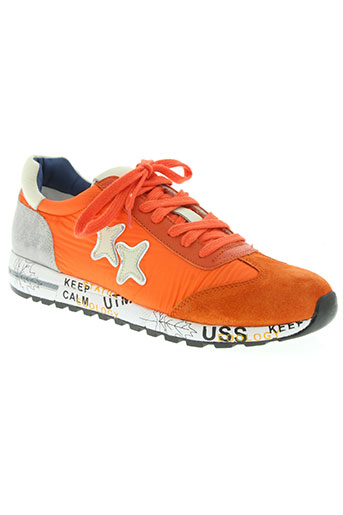 coco et abricot chaussures femme de couleur orange