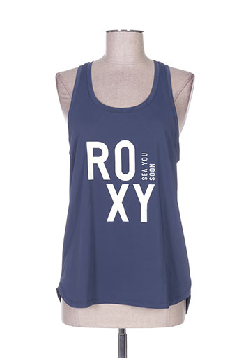 roxy girl t-shirts femme de couleur bleu