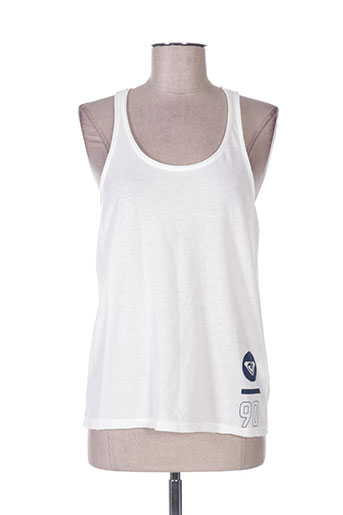 roxy girl t-shirts femme de couleur blanc