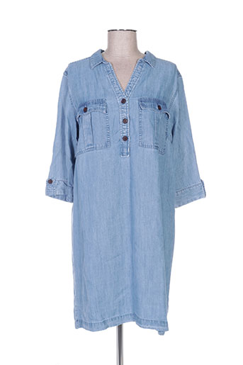 mkt studio robes femme de couleur bleu