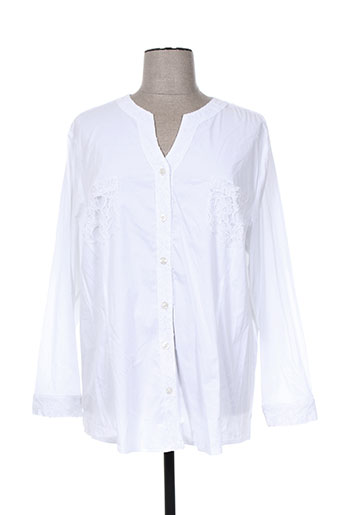 kjbrand chemises femme de couleur blanc