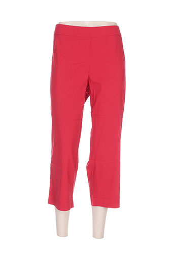 stark pantacourts femme de couleur rouge