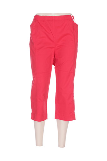 stark pantacourts femme de couleur rouge