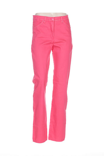 sbelt jeans pantalons femme de couleur rouge