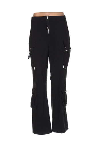 my square pantalons femme de couleur noir