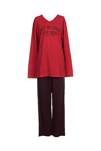 coup de coeur nuit femme de couleur rouge