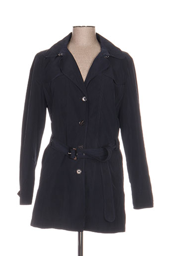 white label manteaux femme de couleur bleu