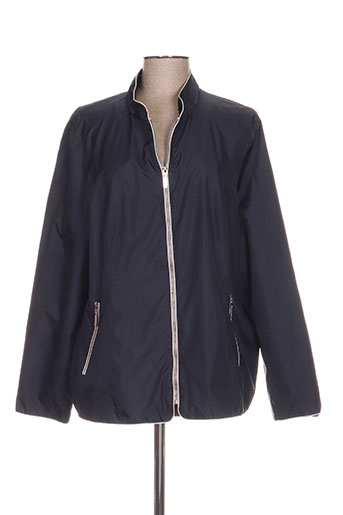 white label manteaux femme de couleur bleu