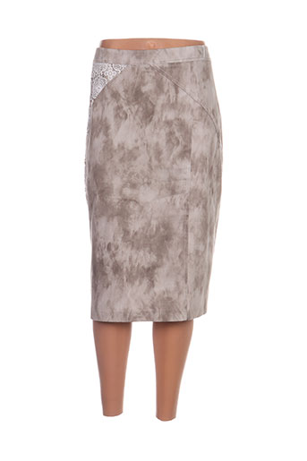 jean delfin jupes femme de couleur beige