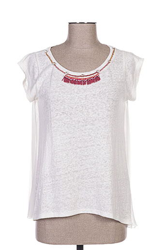 fracomina t-shirts femme de couleur blanc