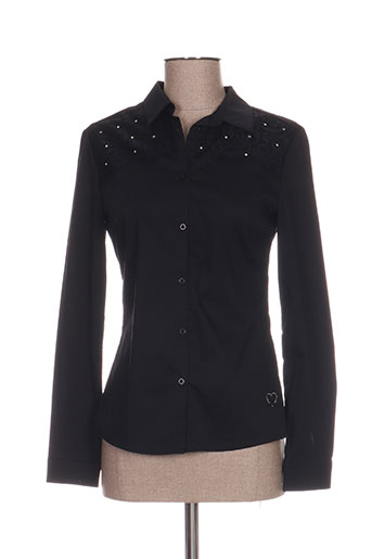 fracomina chemises femme de couleur noir