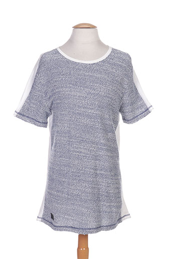 black kaviar t-shirts homme de couleur bleu
