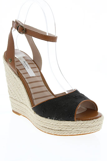 pepe jeans chaussures femme de couleur noir