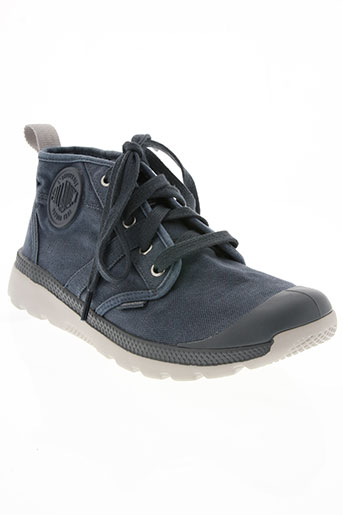 palladium chaussures homme de couleur bleu