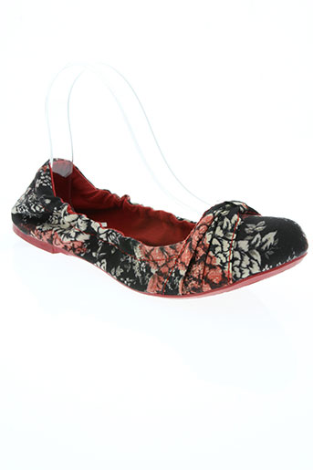 desigual chaussures femme de couleur rouge