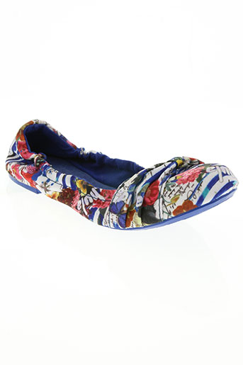 desigual chaussures femme de couleur bleu
