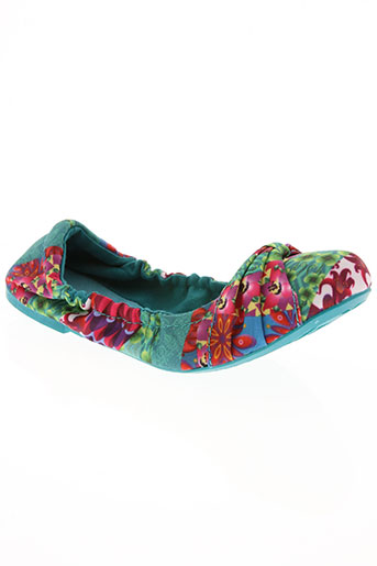 desigual chaussures femme de couleur bleu